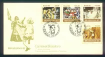 Fdc 277+cbc - Carnaval Brasileiro - Brasiliana 83