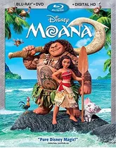 Blu Ray Moana Dvd Disney Original