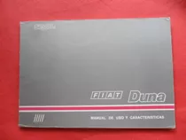 Fiat Duna 1991 1992 1993 Manual Original Guantera