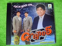 Eam Cd Asi Se Goza Con Grupo 5 + Bonus En Vivo Elmer Yaipen