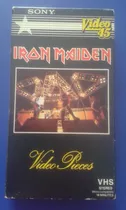 Iron Maiden Maiden Video Pieces Casset Vhs Original 1983