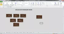 Planilha No Excel Para Cálculos De Fundações Rasas