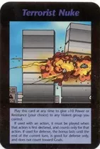 Card Game Illuminati Terrorist Nuke / Ataque As Torres
