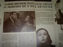 Filomena Marturano Merello Clipping Revista Radiolandia