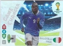 Game Changer Mario Balotelli** Cards Adrenalyn Panini Cup 14
