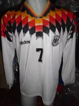 Camiseta Alemania Mundial 1994 Moller #7 Borussia Dortmund L