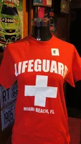 Poleras Aeropostale Life Guard U.s.a.