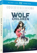 Wolf Children Niños Lobo Pelicula Importada En Blu-ray + Dvd