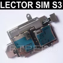 Lector De Chip Zocalo Sim Memoria Samsung Galaxy S3 I9300