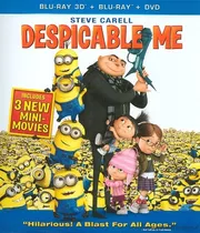 Blu-ray Despicable Me / Mi Villano Favorito 3d + 2d + Dvd