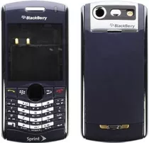 Carcasa Blackberry 8120 Azul Nueva Original Completa