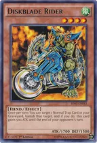 Yu-gi-oh Motoqueiro Da Lâmina De Disco - Raro Frete Incluso