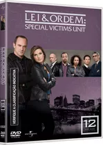 Dvd Lei & Ordem - Special Victims Unit - 12ª Temporada