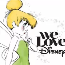 We Love Disney Deluxe Varios Discos Cd Con 15 Canciones