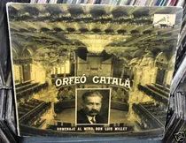 Luis Millet Orfeo Catala Vinilo Español