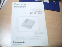 Kx-t1455 Contestador Automatico **  Manual Original  ***