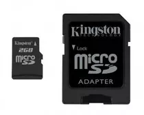 Tarjeta De Memoria Kingston 2 Gb Microsd Flash Sdc / 2gb