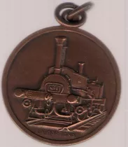 Medalla  Ferrocarril Ramallo Locomotora La Porteña S/c