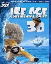 Blu-ray Ice Age 4 / La Era De Hielo 4 / 3d + 2d + Dvd