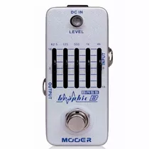 Mooer Graphic B Pedal Micro Ecualizador Bajo 5 Bandas True B