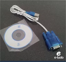 Cabo Adaptador Usb 2.0 Serial Conversor Rs232 Db9 9 Pinos