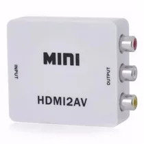 Mini Adaptador Conversor De Hdmi Para Video Composto 3rca Av