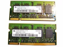 Memoria Ram Sodimm Ddr2 256mb Pc2 4200s 444 Usada