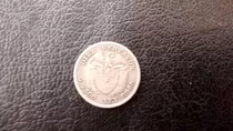 Moneda Colombia 10 Centavos 1911 Plata  0.900 (x45