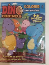 Revista Dino Friends Colorir Com Adesivos Ano 1 N 2 Lacrado