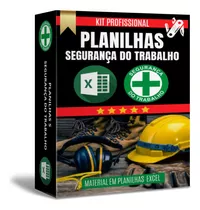 Kit Planilhas Excel Técnico Segurança Do Trabalho 