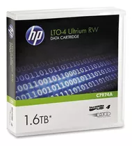 Fita Hp Ultrium 1.6tb Lacrada Lto4 Data Cartridge Preço C Nf