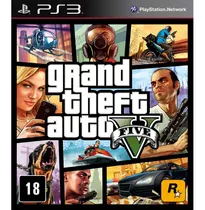 Gta 5 V Grand Theft Auto 5 V Ps3 Português Lacrado Rcr Games