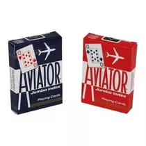 Cartas Poker Jumbo Naipes Aviator