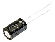 Condensador - Filtro - Capacitor 10v 1000uf Electrolitico