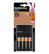 Cargador De Pilas Duracell Incluye 4 Pilas Aa + Adaptador