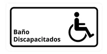Baño Discapacitados - Señaléticas
