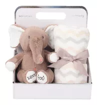 Set Manta Mantitas Pastel Con Peluche Para Bebe Animalitos