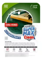 Supermax Clean Cera Autobrilante Verde