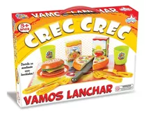 Crec Crec Big Star Vamos Lanchar Para Crianças Cor Amarelo