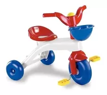 Triciclo Infantil Junior Rider Rondi Color Azul/rojo/blanco