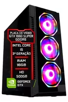 Pc Gamer Fácil Intel I5 16gb Hd 500 Gb Gtx1660 Super  6gb