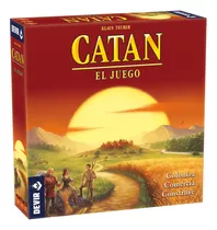 Catan (juego Base En Español) Juego De Mesa De Aventura Para Toda La Familia Fabricado Por Devir