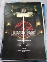 Afiche-póster De Película De Cine Original Jurasic Park