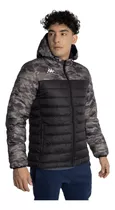 Campera Kappa 4 Soccer Seddolo Hombre Moda Camuflado Negro