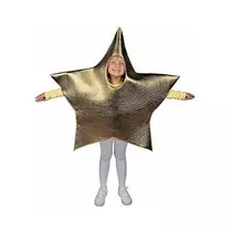 Disfraz En Forma De Estrella Dorada Fun Express Para Niños -