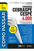 Livro Como Passar Em Concursos Cebraspe / Cespe - 4.000 Ques