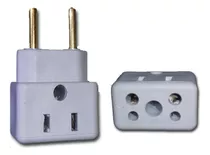 Adaptador De Tomada Universal 110v 220v 5a 10a 15a 16a 20a