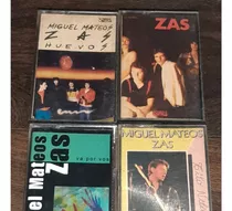 Lote Cuatro Cassettes Miguel Mateos Zas Rock Nacional