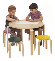 Mesa Curvada Para Niños