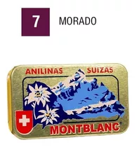 Anilinas Montblanc® Cajita Dorada Color 7. Morado